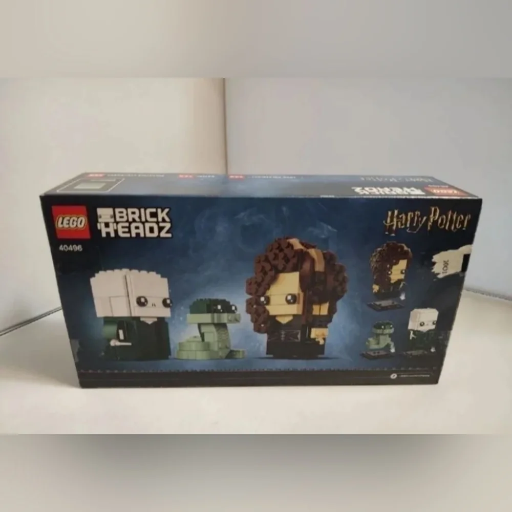 Lego Harry Potter Brick Headz 40496 Lord Voldemort Nagini Bellatrix NWT Building